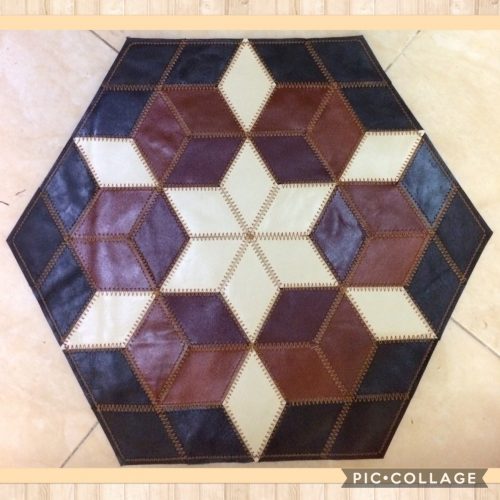 رومیزی چرم طبیعی ریون